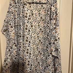 Live 4 Truth Black and White Cape Jacket